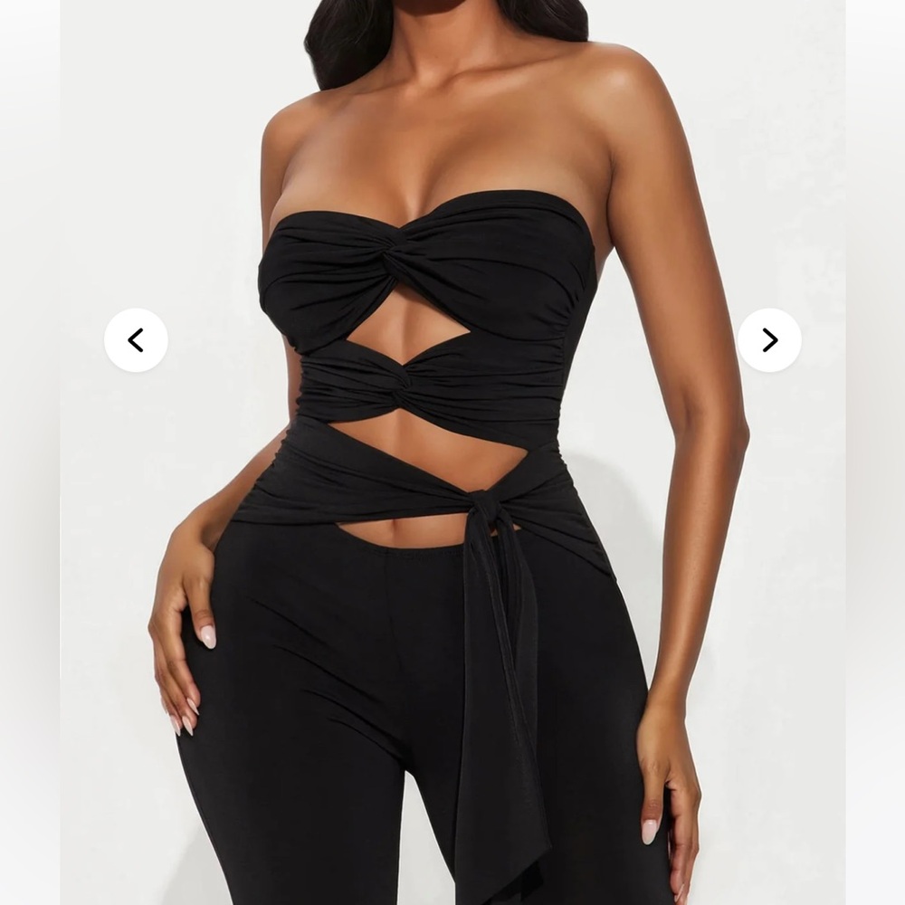 Keep You On Your Toes Stacked Jumpsuit - Picture 2 of 4